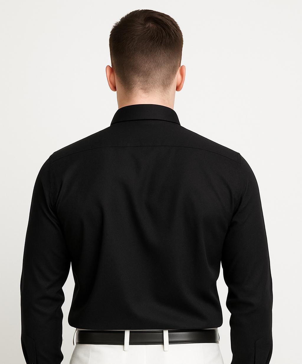 Black formal shirt | printvaas