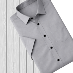 Grey Formal Shirt for Men – Premium Cotton Blended | Office & Party Wear